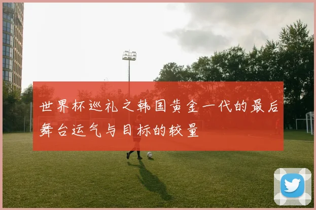 世界杯巡礼之韩国黄金一代的最后舞台运气与目标的较量