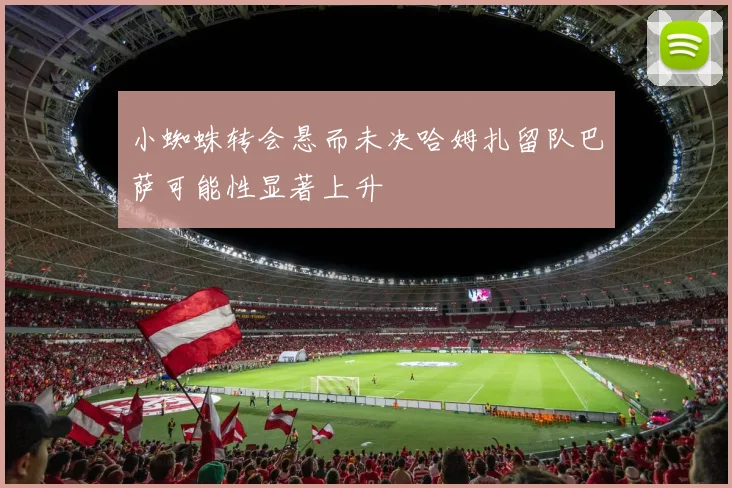 小蜘蛛转会悬而未决哈姆扎留队巴萨可能性显著上升